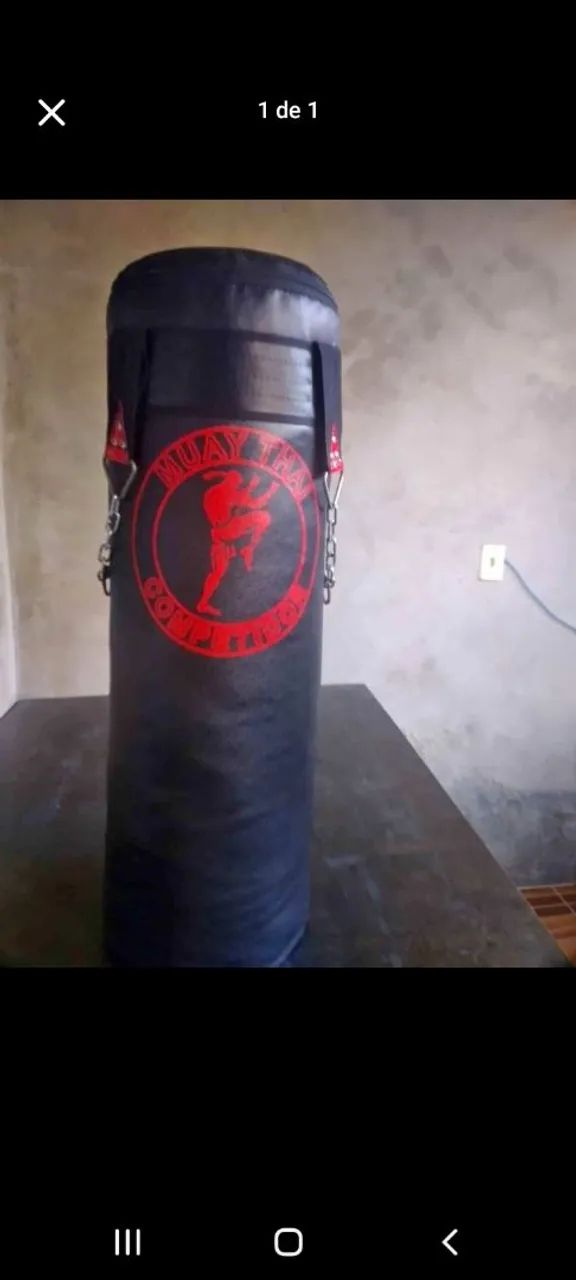 Saco de Pancada Muay Thai - Novo