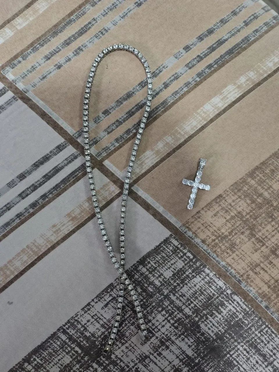 corrente cravejada  - Foto 3