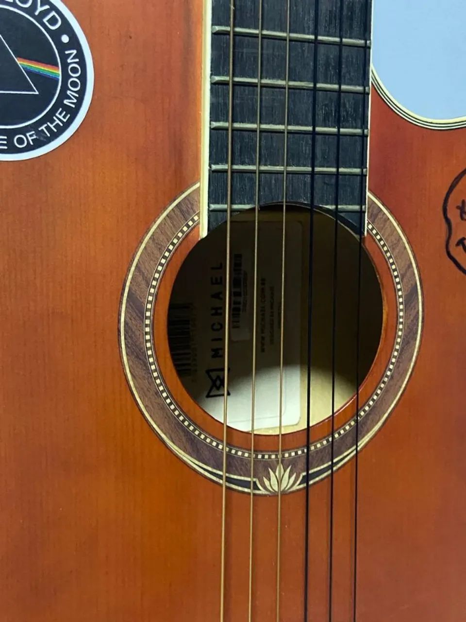 Violão Elétrico Nylon Michael VM225SH SATIN HONEY - Foto 3