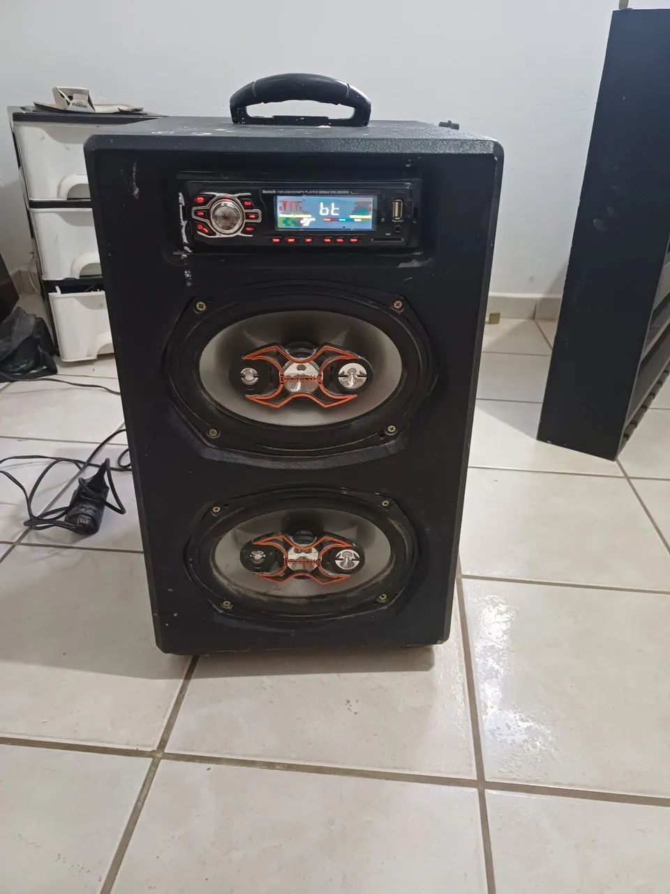 Caixa bob com sub wofeer e taramps ts400