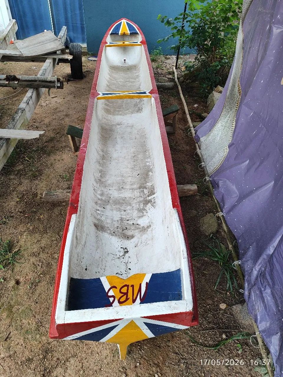 Canoa de um pau só  - Foto 2