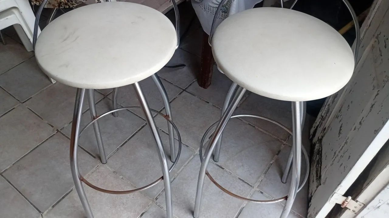Banquetas inox