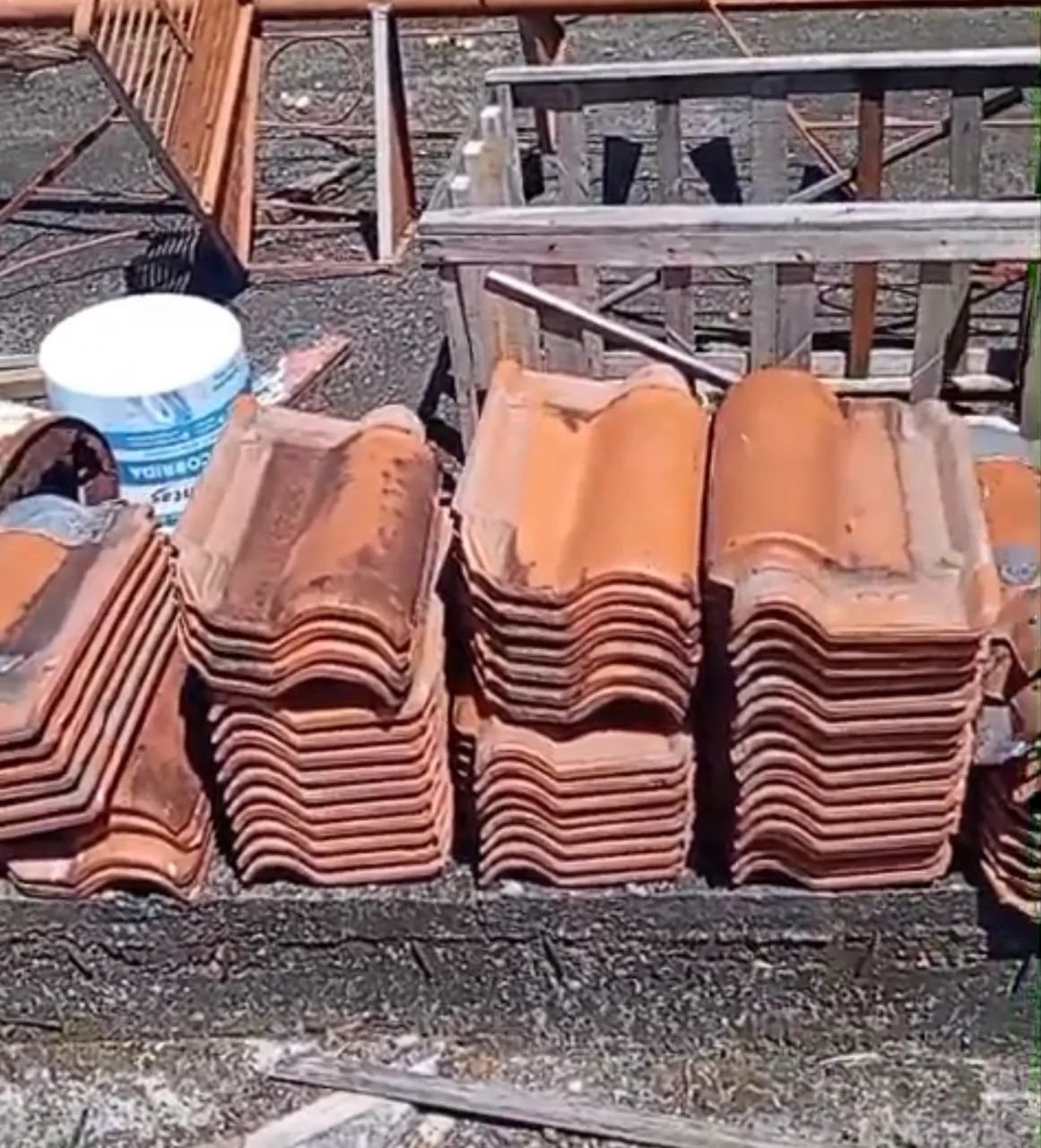 Telhas de barro 