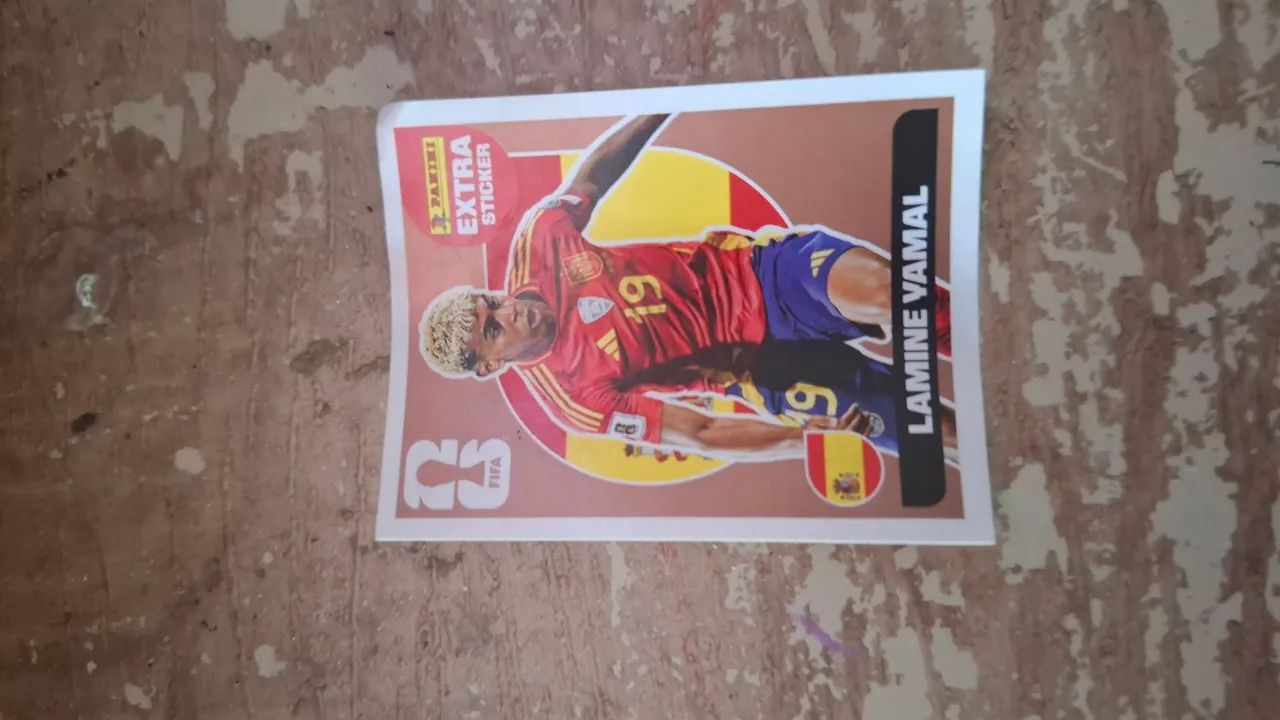 Figurinha extra Lamine Yamal