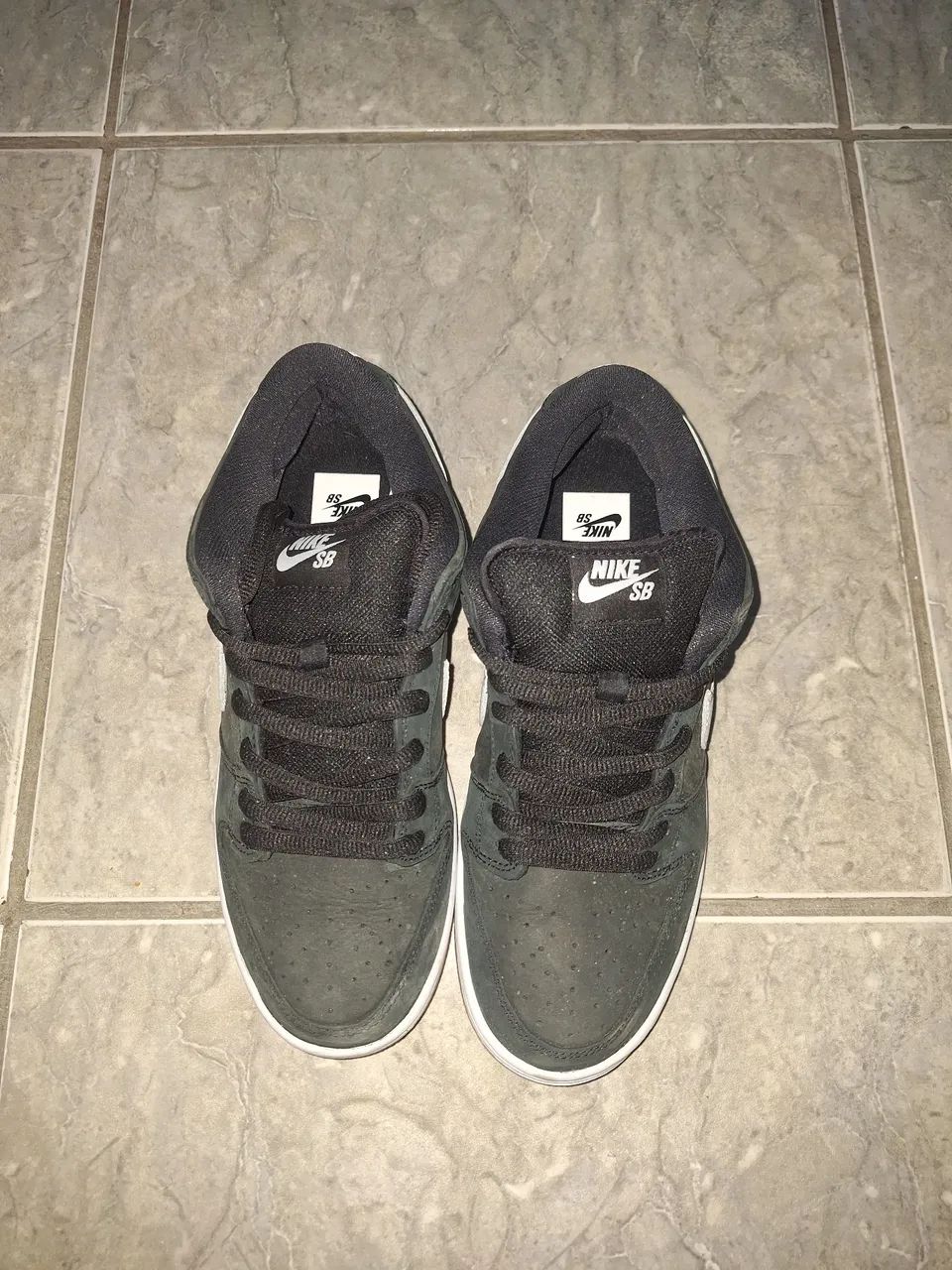 Nike SB Dunk Low Pro ISO Black Gum Preto Original 