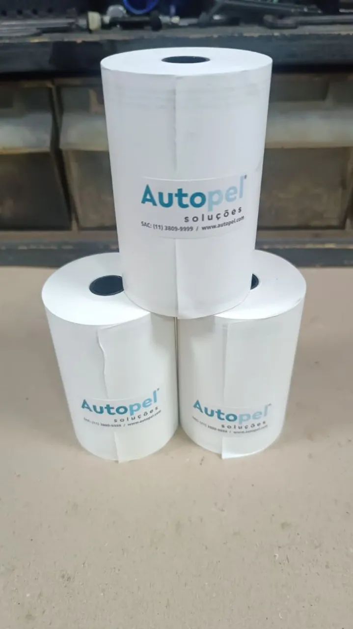 Bobinas térmico 80x40  caixa com 30