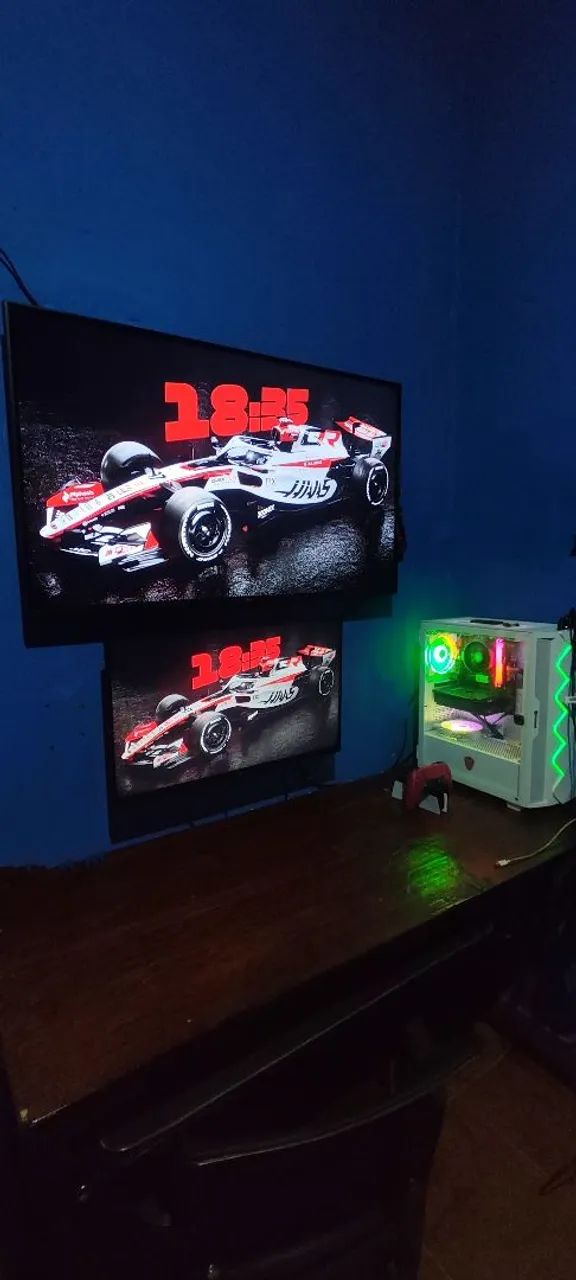 Vende TV 43 POLEGADAS SMART ULED, também troco pro bicicleta aro 29 12v 