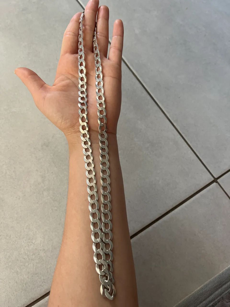 corrente de prata 