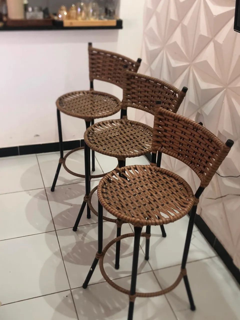 Conjunto com 3 banquetas  - Foto 3