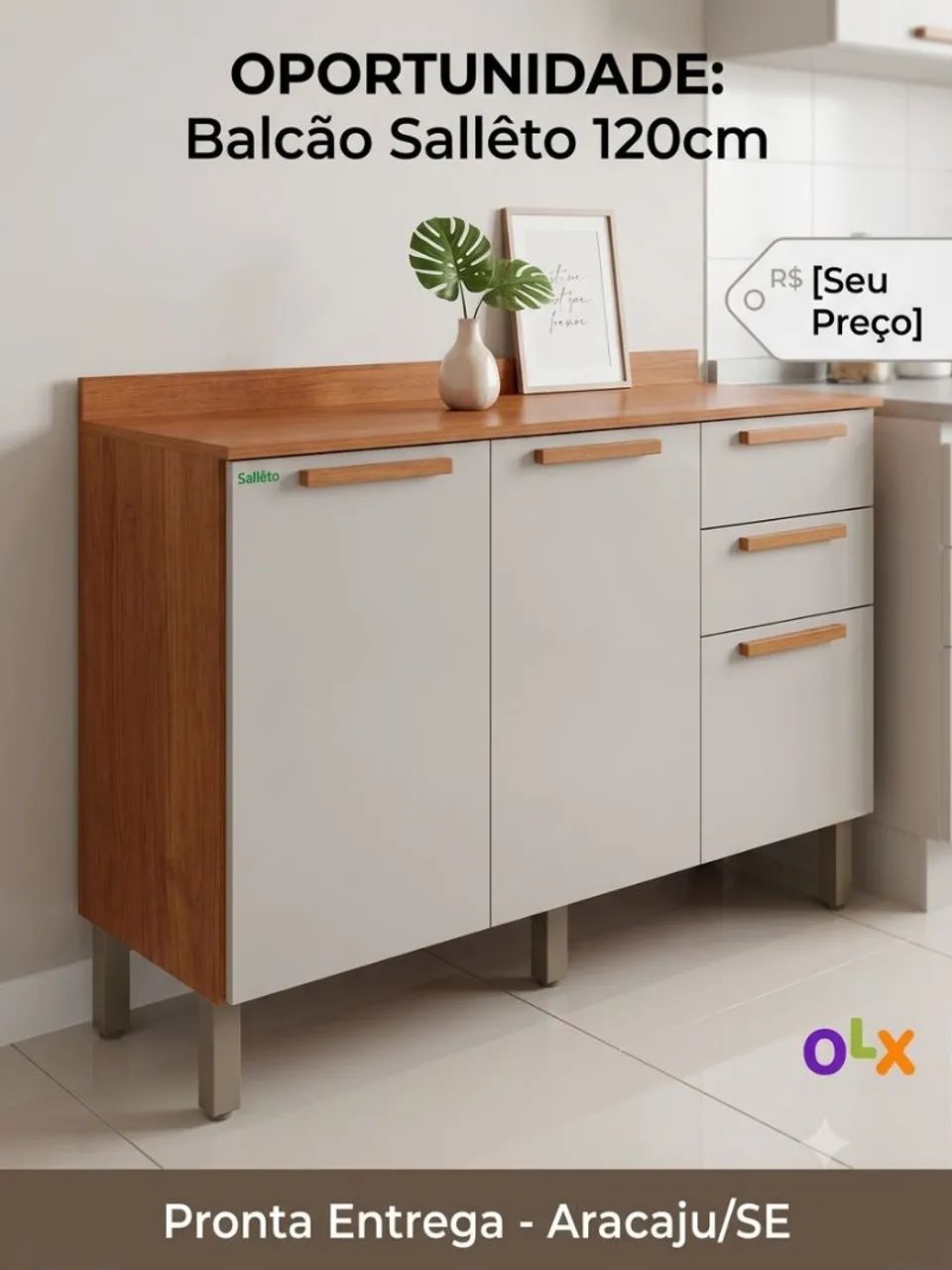Balcão para cozinha  - Foto 3