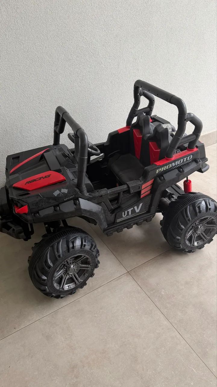 Carrinho Elétrico Infantil UTV 2 Lugares  - Foto 5