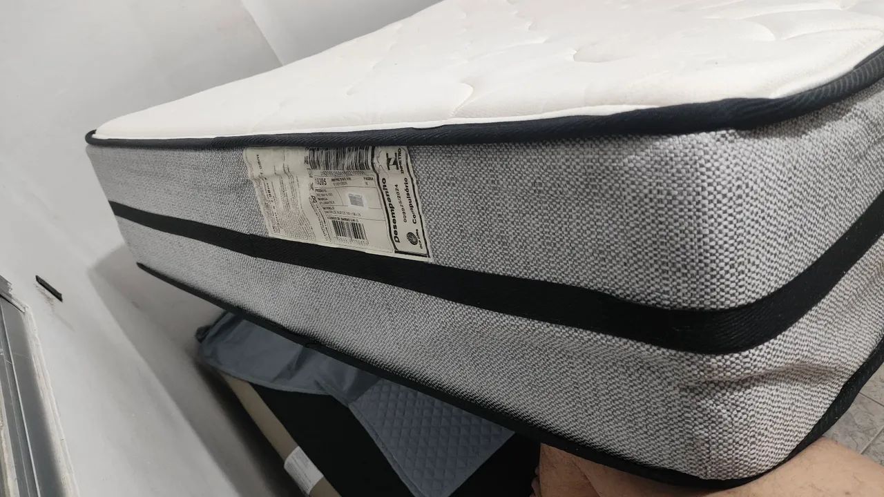 Cama solteirão molas ensacadas plumatex - Foto 3