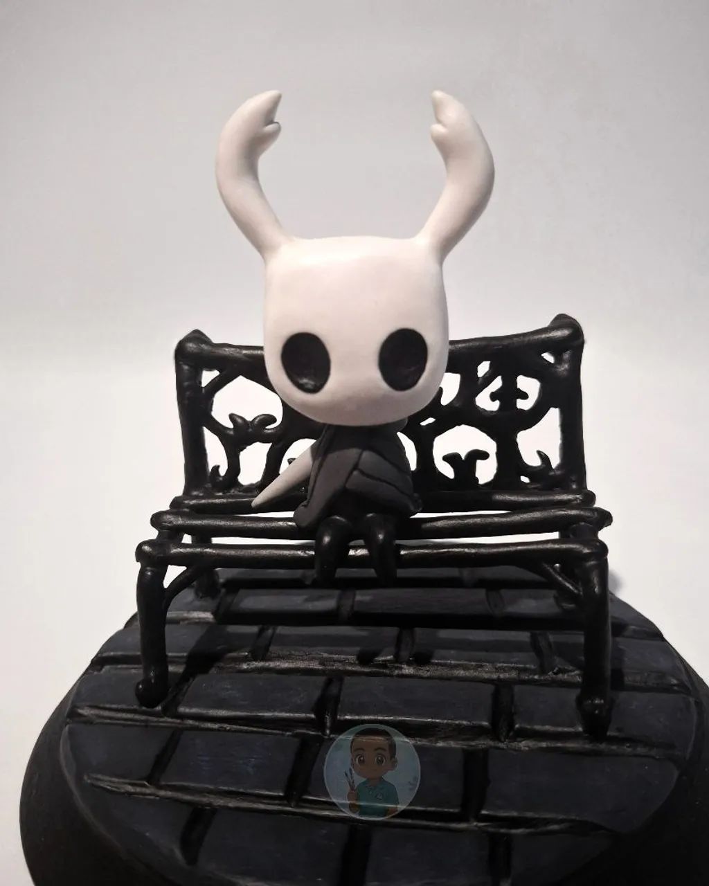 Knight Hollow Knight figure em Biscuit (Aceito encomendas) - Foto 3