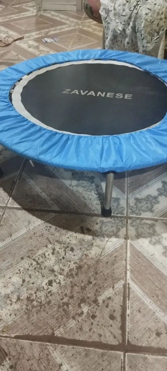 Jump trampolim mini cama elástica POUCO usado - Foto 2