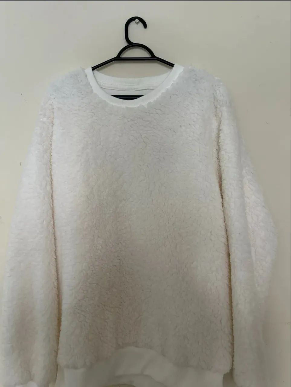 Moletom Sherpa Off White - Hermoso - Foto 3