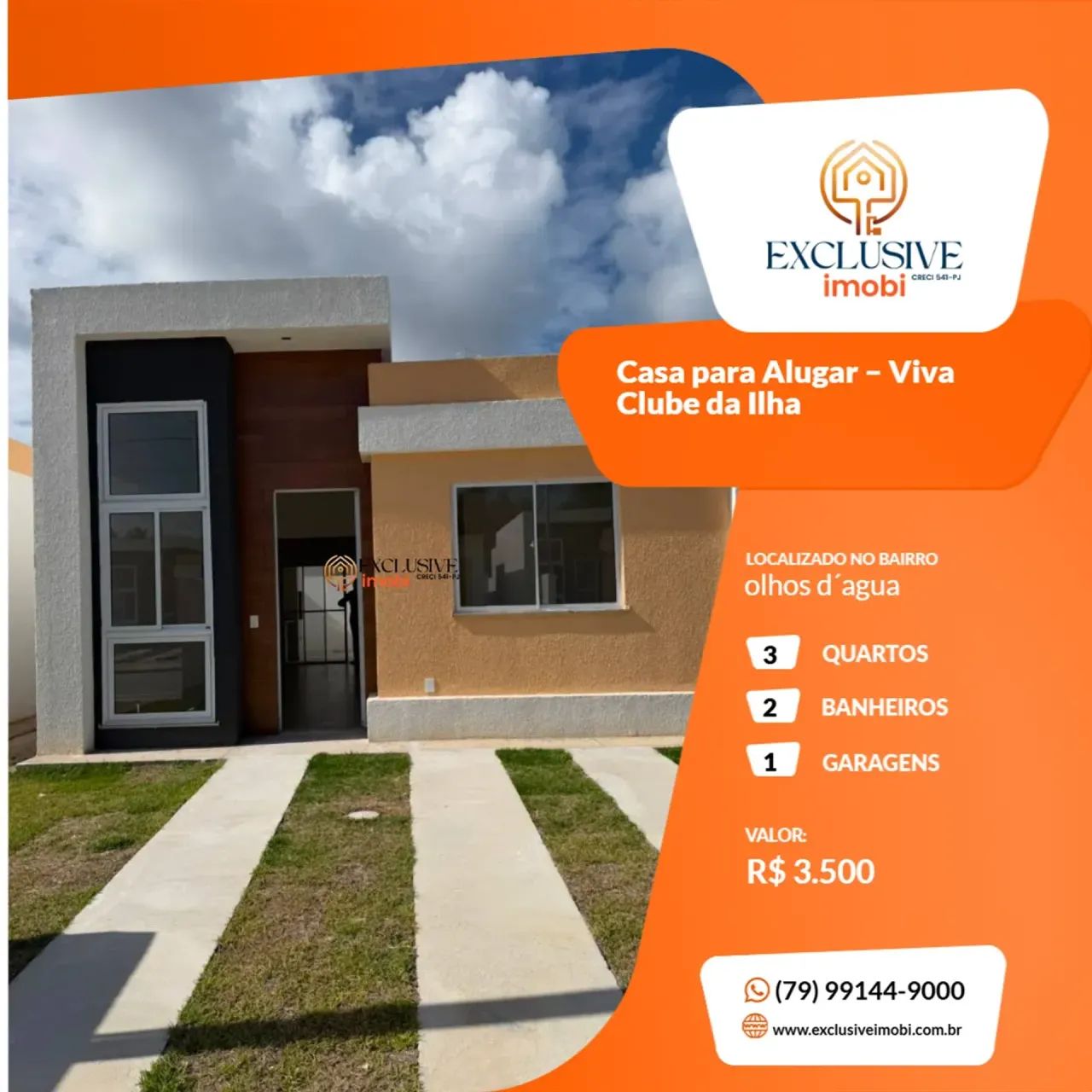Casa para Alugar  Viva Clube da Ilha