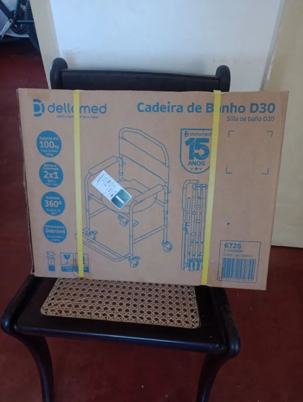 Cadeira de banho NOVA  - Foto 2