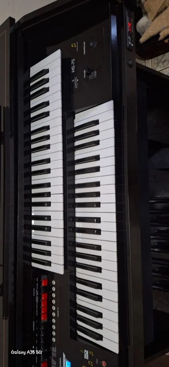 Órgão Eletrônico Harmonia HS-75 - Excelente Estado - Foto 5