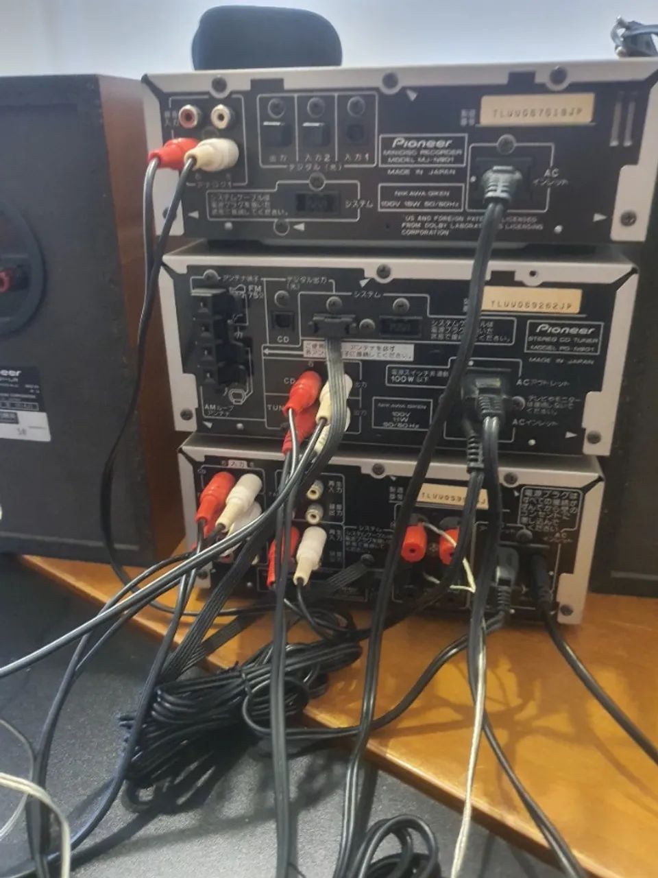 mini system pioneer A-N701 japao - Aparelhos de Som - Campestre