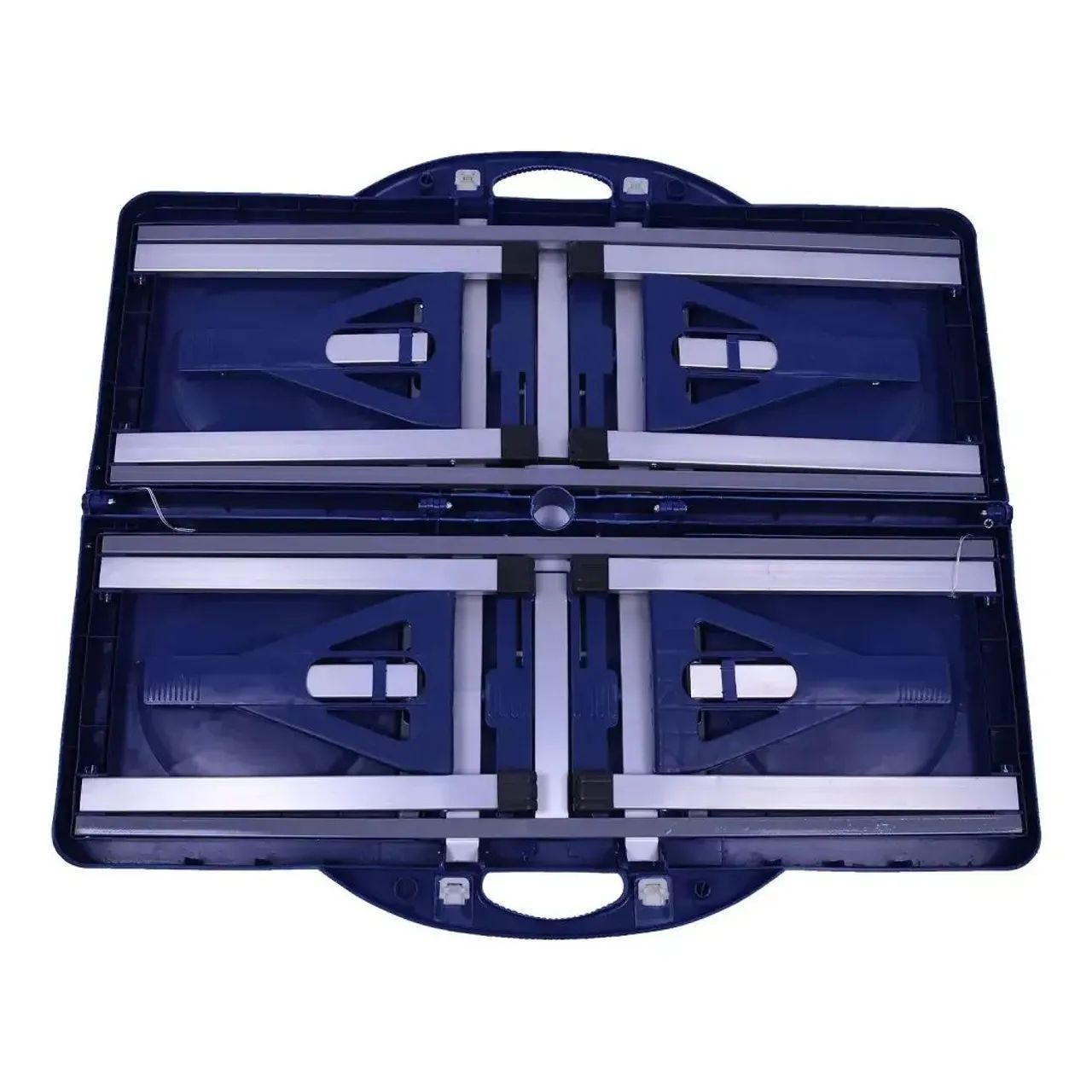 Mesa Azul Retrátil Com Acentos  - Foto 5