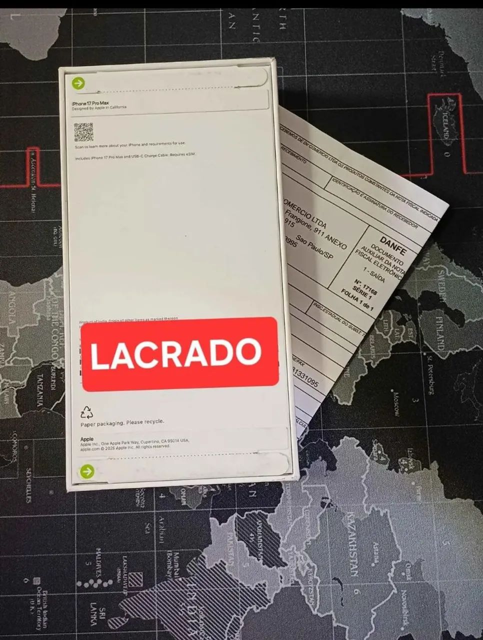 iPhone 17 pro Max 256g novo, lacrado  - Foto 2