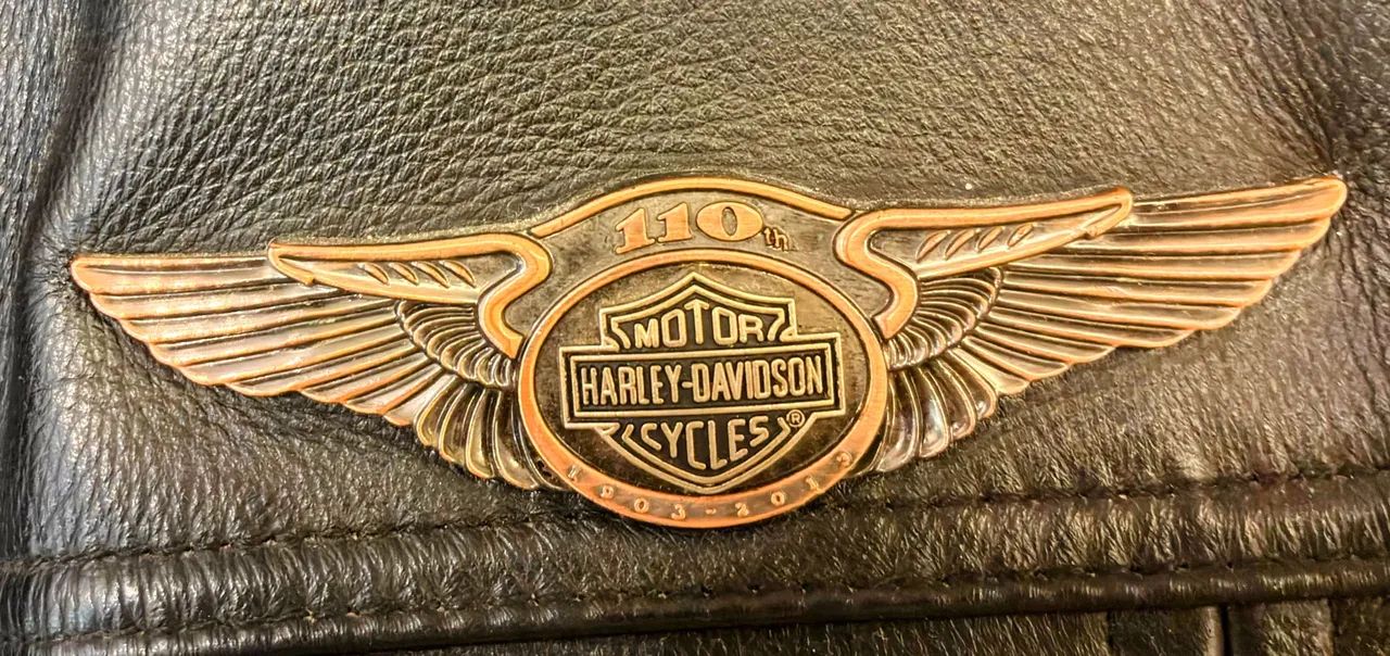 Jaqueta de Couro Legítimo Harley Davidson  - Foto 5