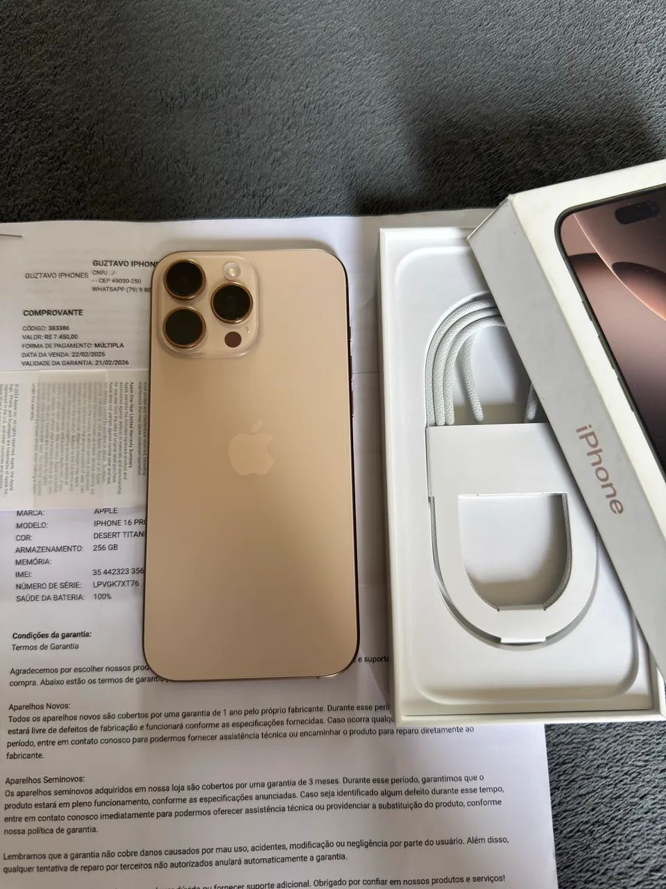 iPhone 16 pro Max  - Foto 2