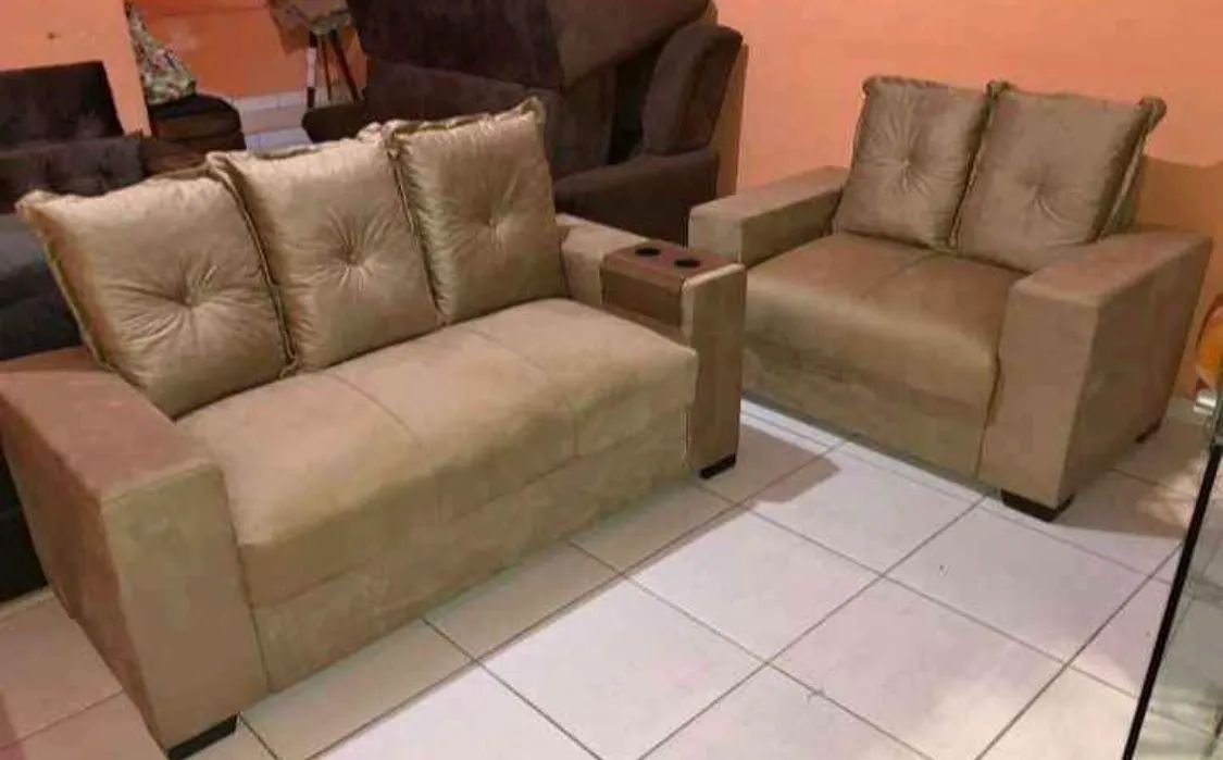 Conjunto 2 e 3 lugares de almofadas  - Foto 2