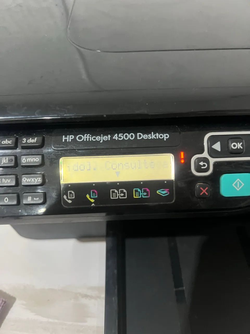 HP OfficeJet 4500 Desktop Multifuncional - Impressora, Scanner e Copiadora