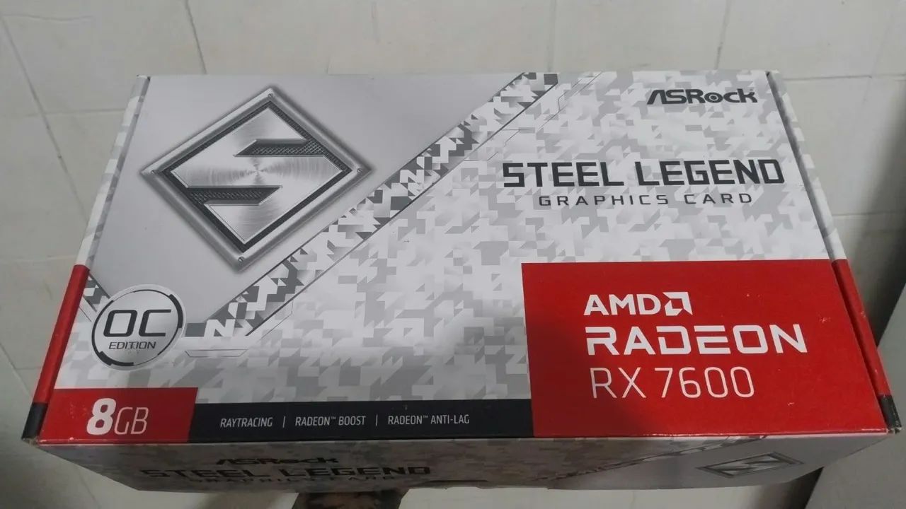 Placa de vídeo rx 7600