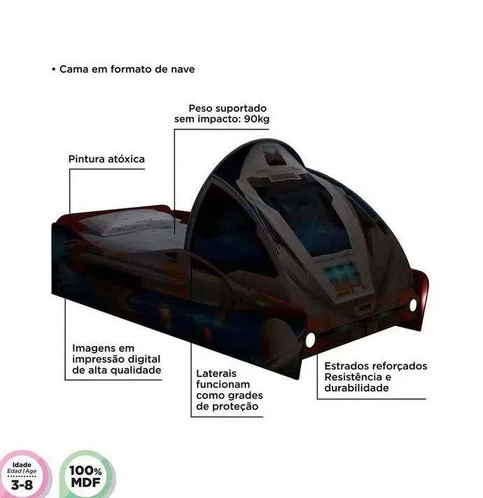 Cama infantil  - Foto 3