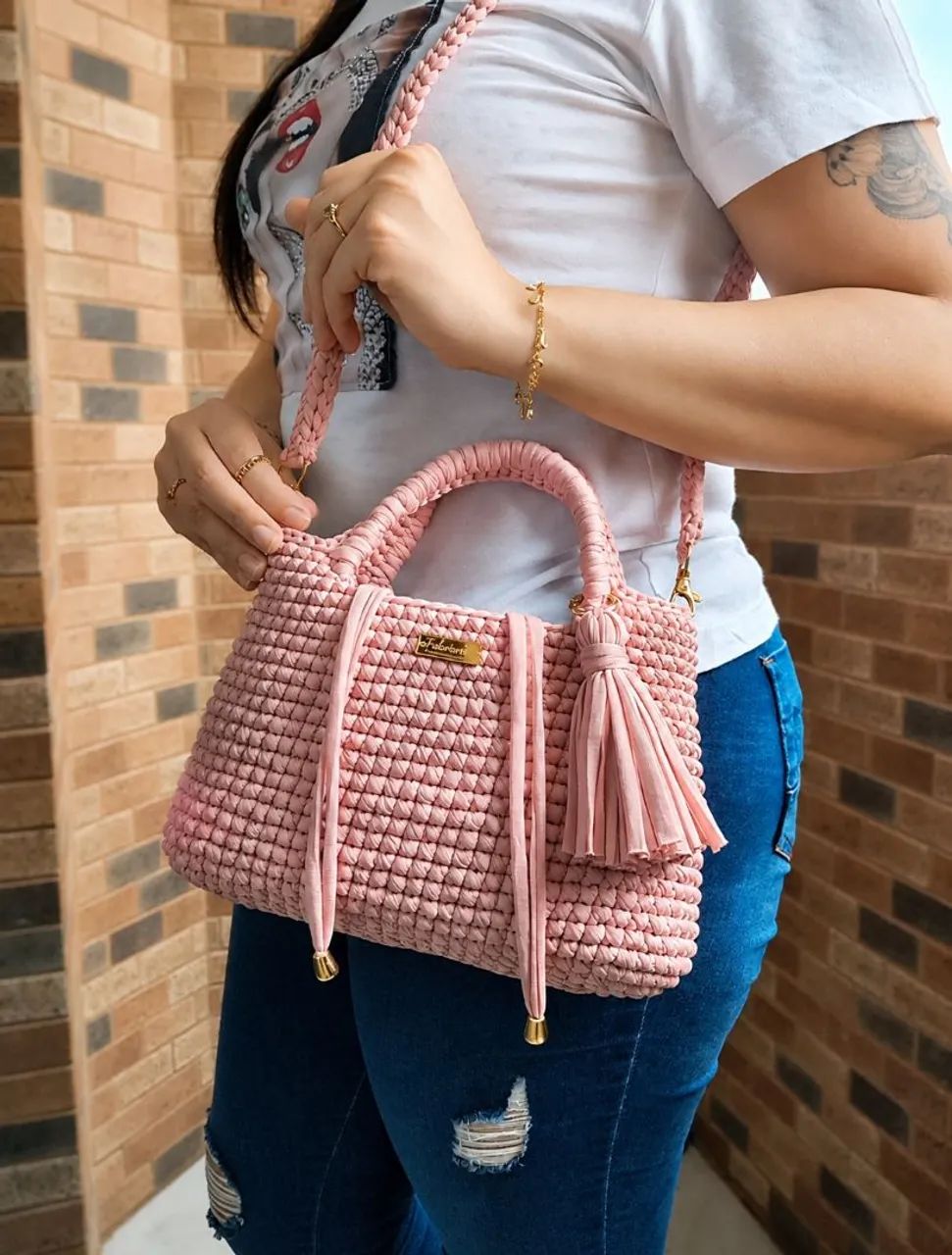 Bolsa cestinha  - Foto 3