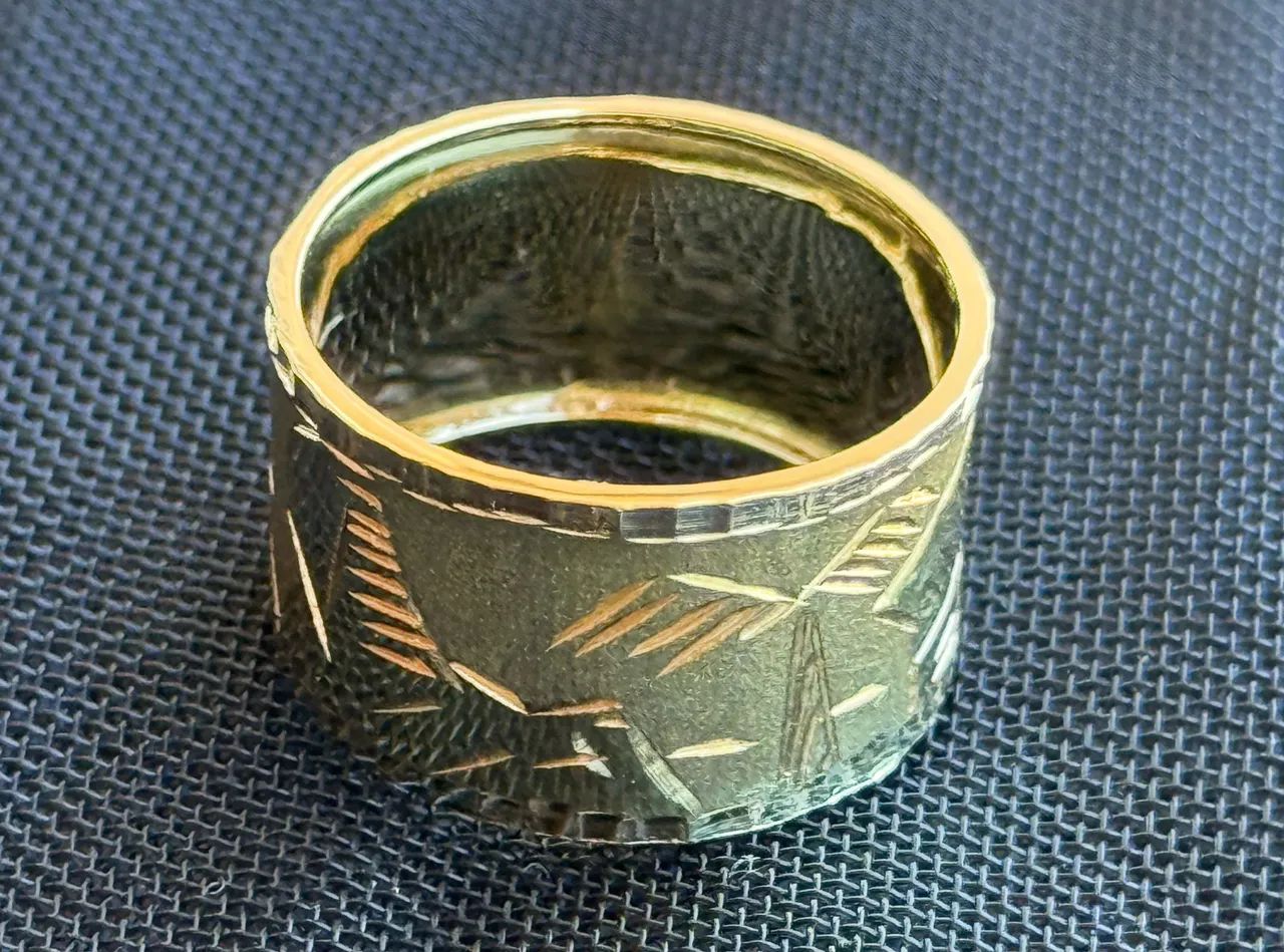 Anel em Ouro 18K Certificado  - Foto 2