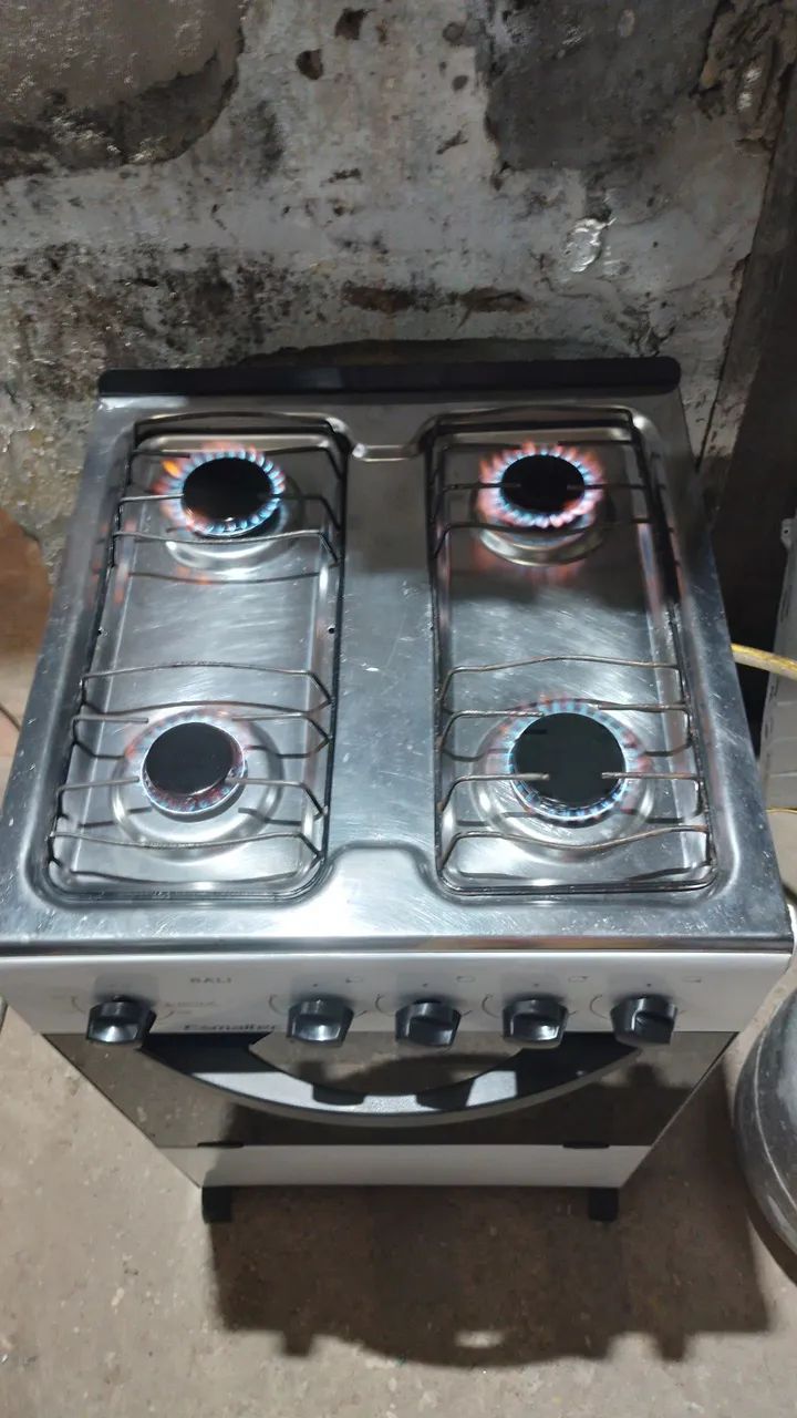 Fogão funcionando limpo e revisado entrega grátis  - Foto 2