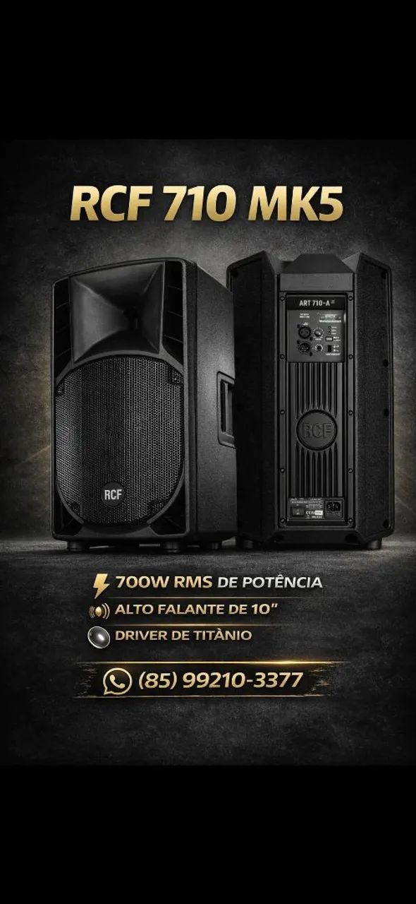 Caixa RCF ART 710-A MK5 - Foto 2