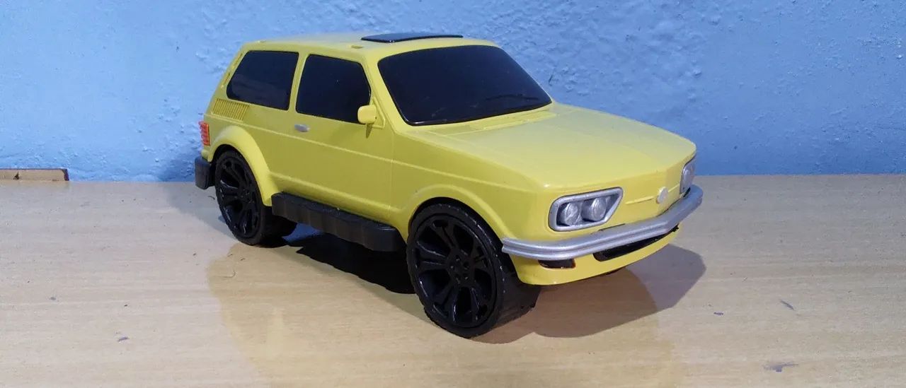 Miniatura Volkswagen Brasília ( Plástico)... ZAP * - Foto 3