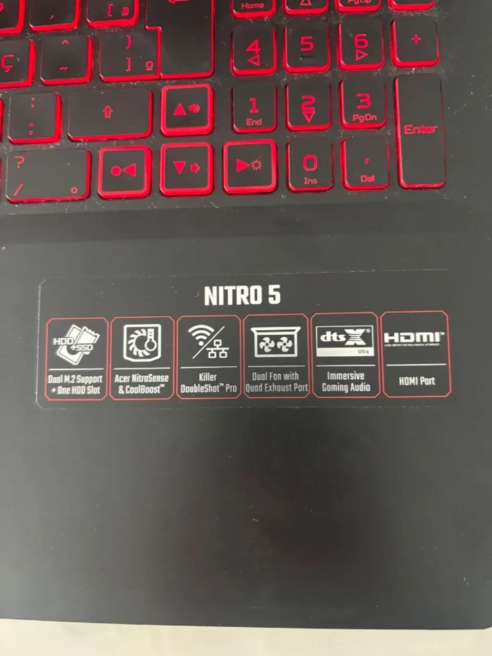 Notebook Acer Nitro 5 + Mouse sem fio - Foto 2