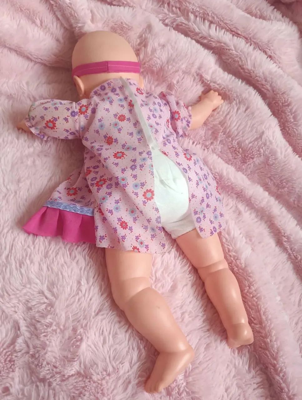 Boneca bebezão 65cm com caixa de som no corpinho sem bateria  - Foto 3