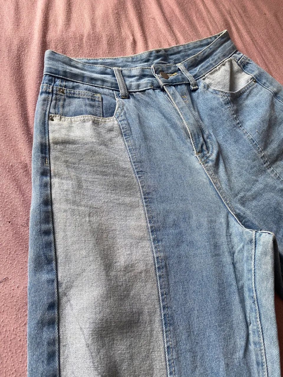 Wide leg jeans tamanho 40 - Foto 2