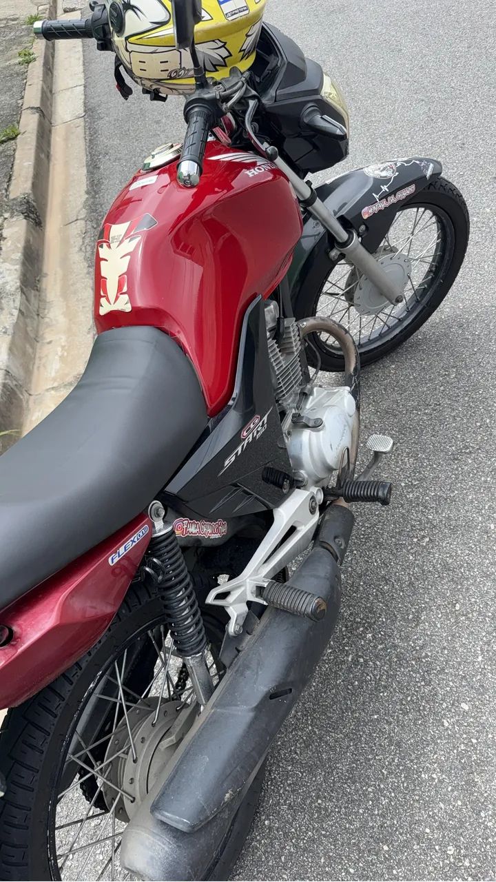Moto muito boa, motor bom e bem cuidada - Foto 4