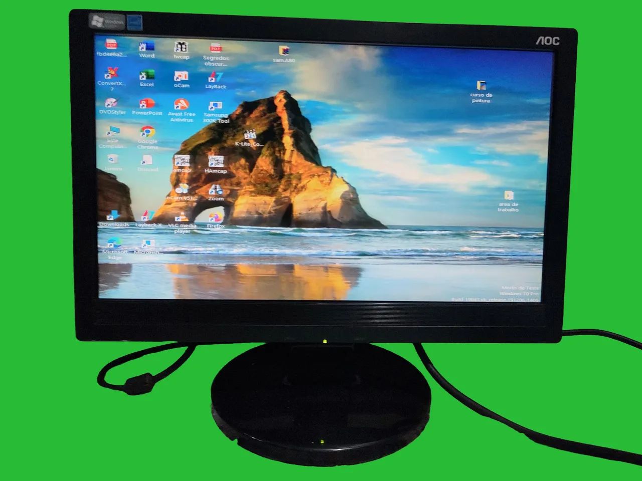 Monitor AOC LCD 1619S (16")