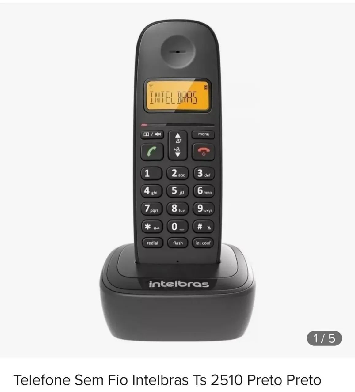Telefone sem fio Intelbras