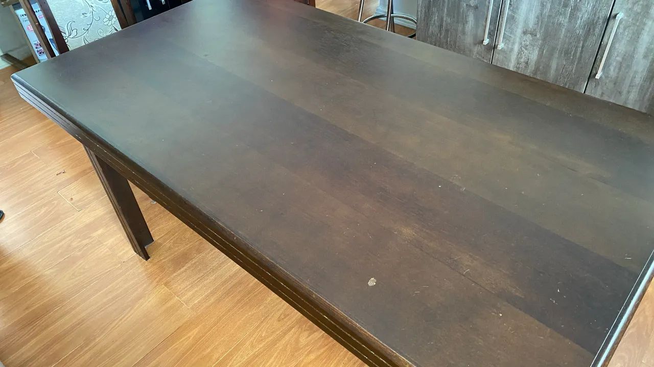 Mesa madeira 1,58cm x 85cm - Foto 3