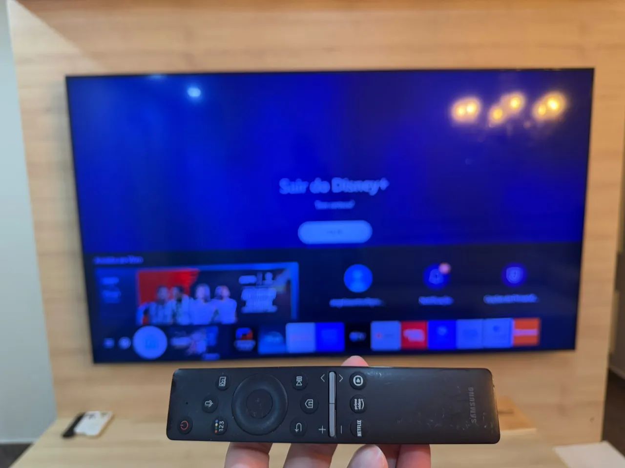 Smart TV Samsung 75" 4K UHD com Controle Remoto Original