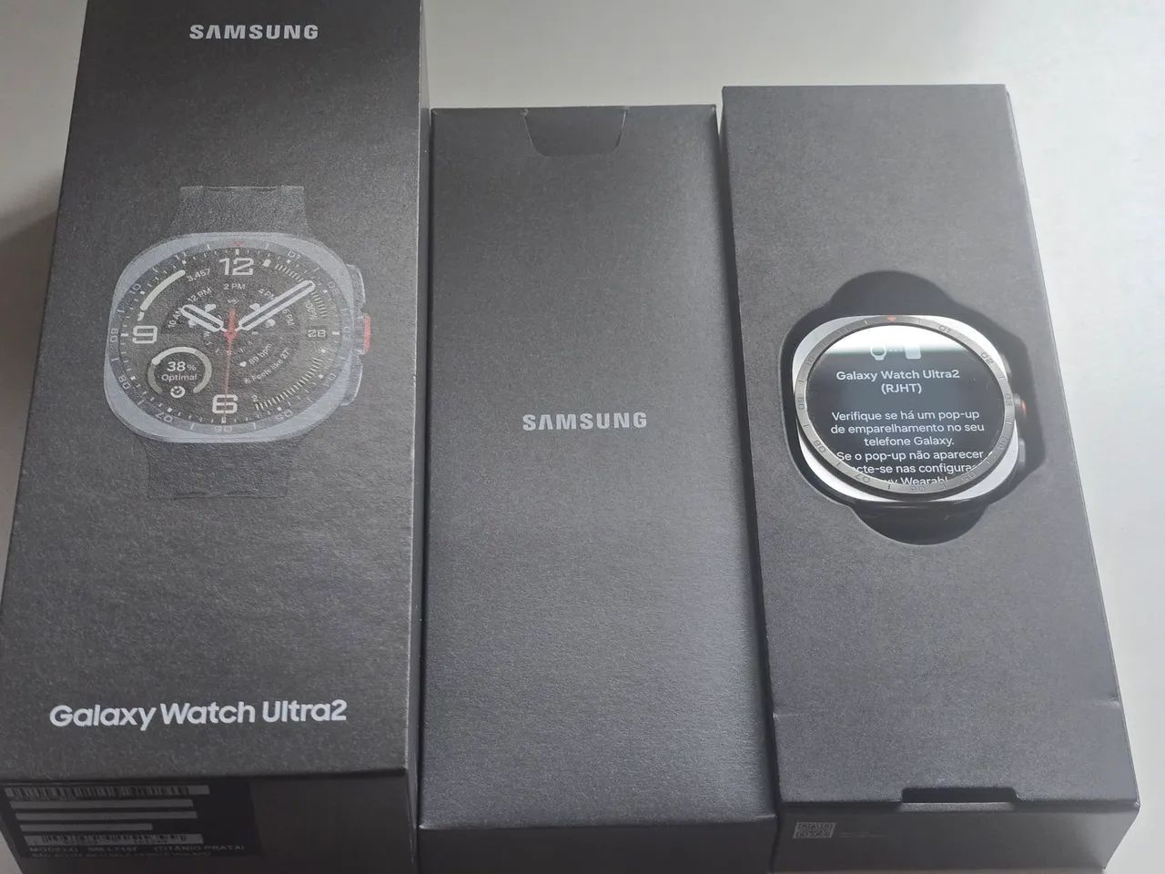 Galaxy watch ultra 2 prata (OPORTUNIDADE ) - Foto 3