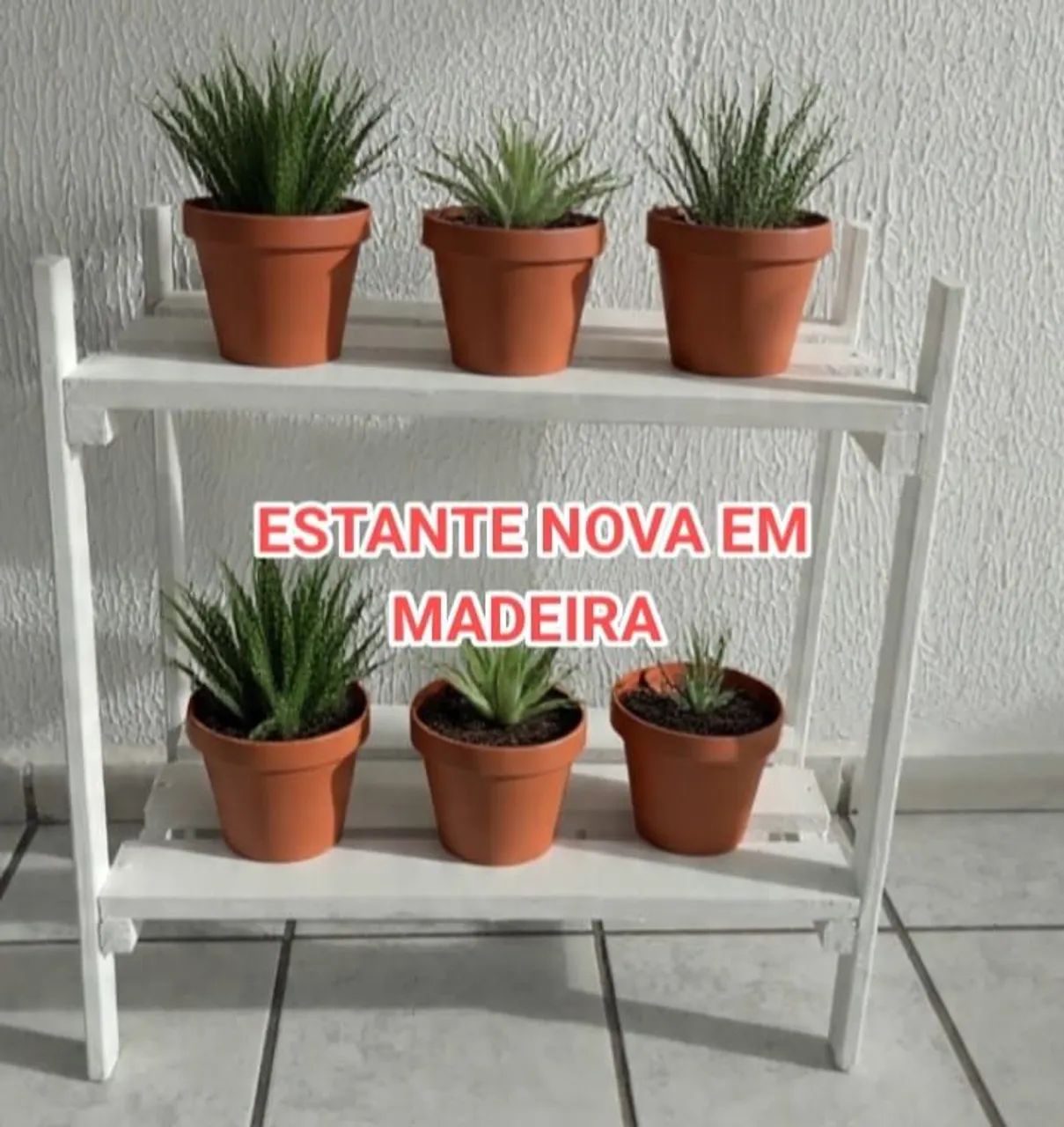 Estante nova em madeira 