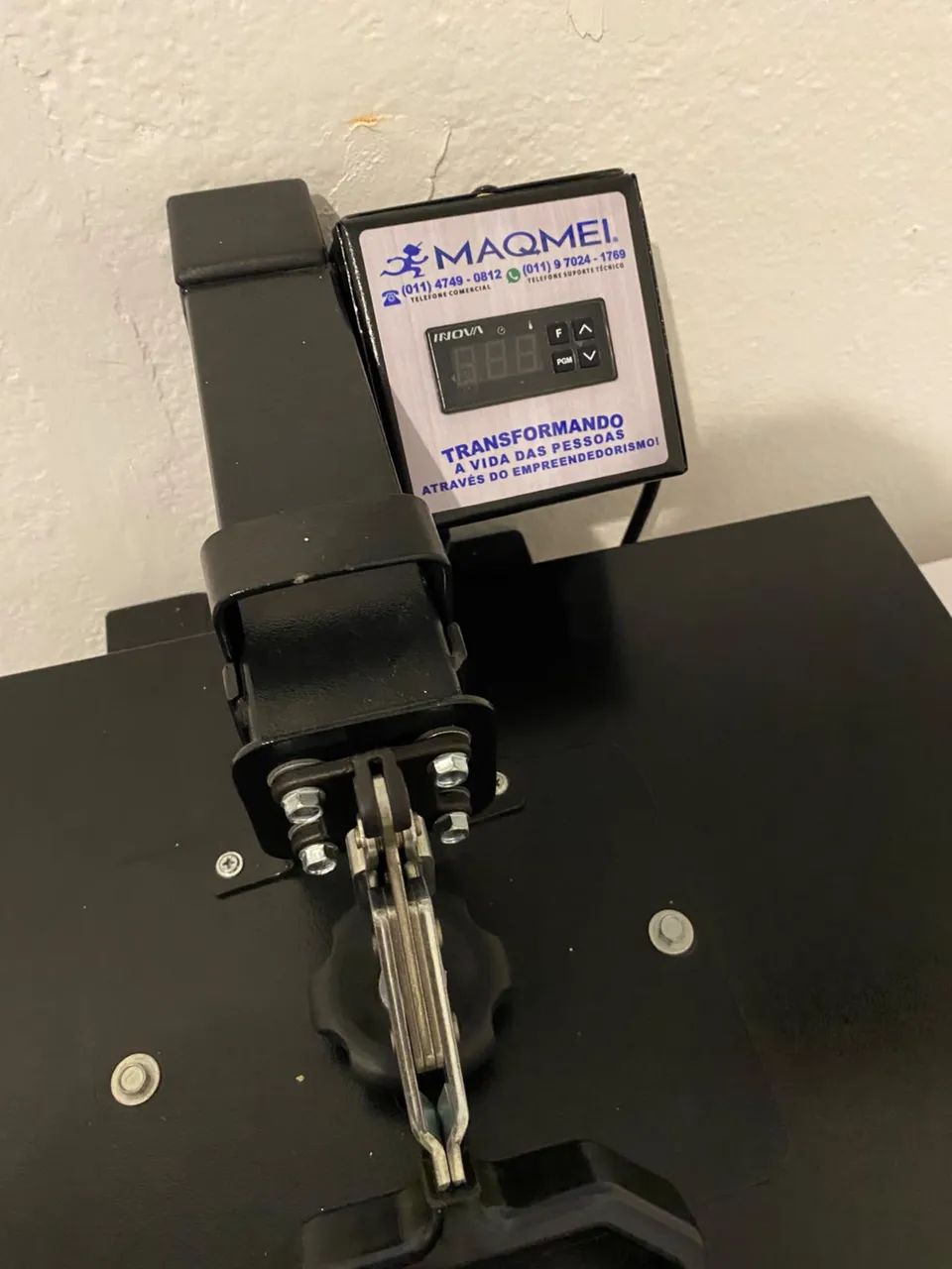 Prensa Térmica MAQMEI 40x60cm ? praticamente nova + NF - Foto 3