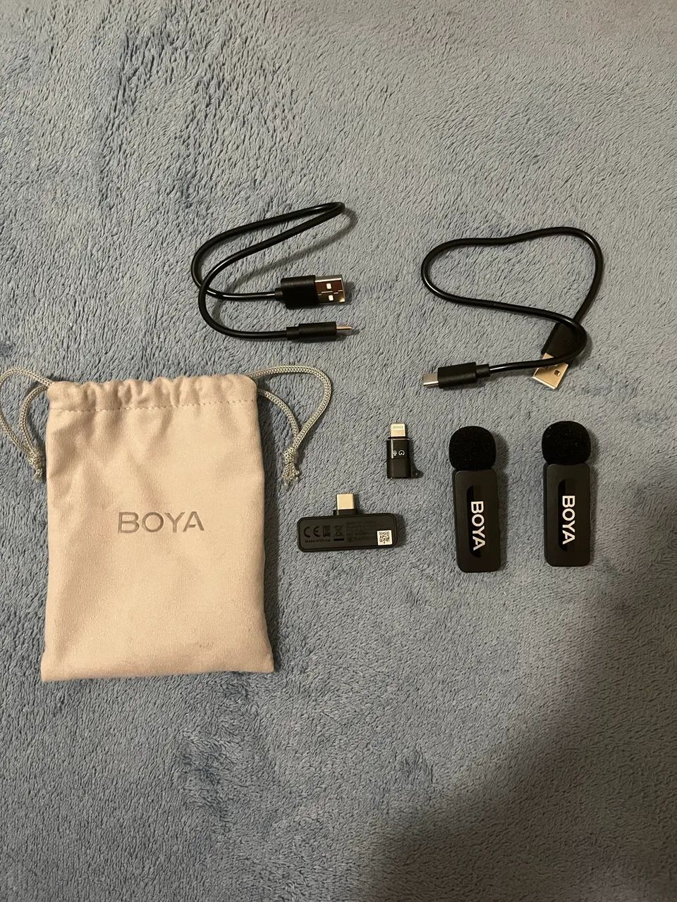 Microfone Boya V10 - usado 1 vez - Foto 3