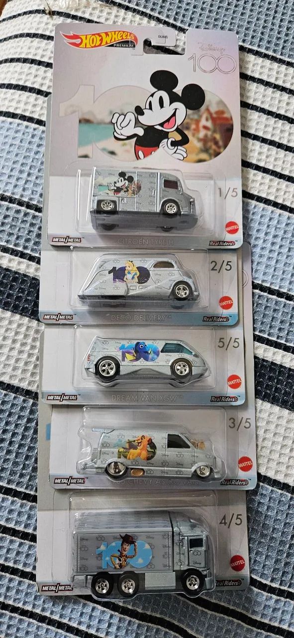Hot wheels Disney 100 anos