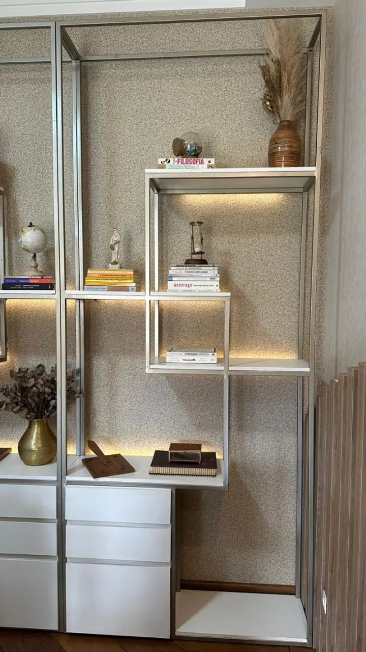 Estante em metal com led - Foto 4